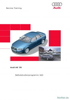 Cover des SSP Nr. 323 von Audi mit dem Titel: Audi A6 ´05 