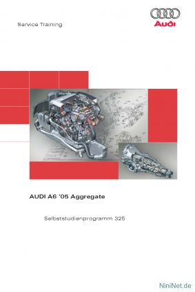 Cover des SSP Nr. 325 von Audi mit dem Titel: Audi A6 ´05 - Aggregate 