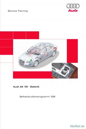Cover des SSP Nr. 326 von Audi mit dem Titel: Audi A6 ´05 - Elektrik 