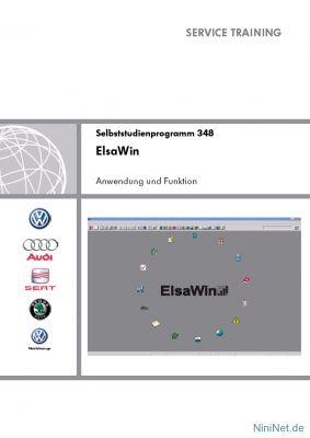 Cover des SSP Nr. 348 von VW Audi Seat Skoda Volkswagen Nutzfahrzeuge mit dem Titel: ElsaWin 