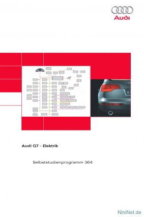 Cover des SSP Nr. 364 von Audi mit dem Titel: Audi Q7 - Elektrik 