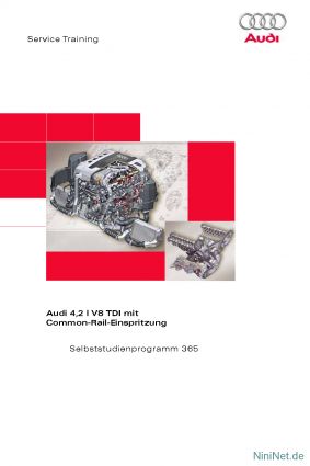 Cover des SSP Nr. 365 von Audi mit dem Titel: Audi 4,2 l V8 TDI mit Common-Rail-Einspritzung 