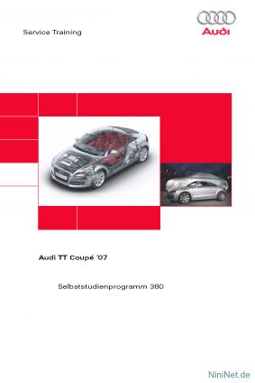 Cover des SSP Nr. 380 von Audi mit dem Titel: Audi TT Coupé ´07 