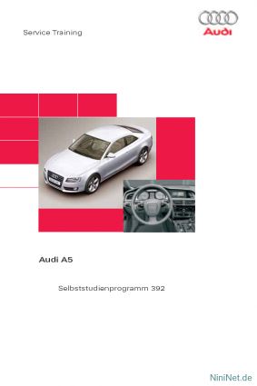 Cover des SSP Nr. 392 von Audi mit dem Titel: Audi A5 