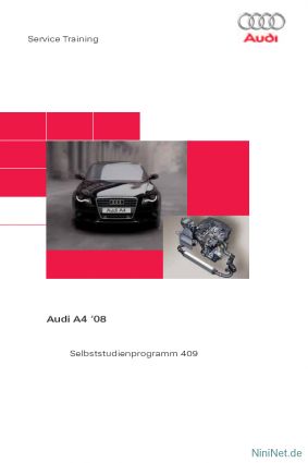 Cover des SSP Nr. 409 von Audi mit dem Titel: Audi A4 '08 