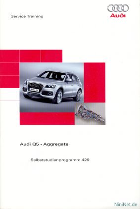 Cover des SSP Nr. 429 von Audi mit dem Titel: Audi Q5 - Aggregate 