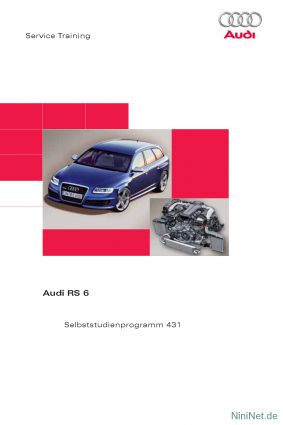 Cover des SSP Nr. 431 von Audi mit dem Titel: Audi RS 6 