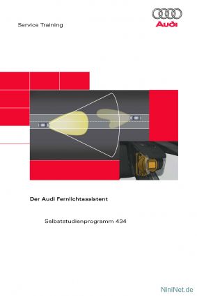 Cover des SSP Nr. 434 von Audi mit dem Titel: Der Audi Fernlichtassistent 