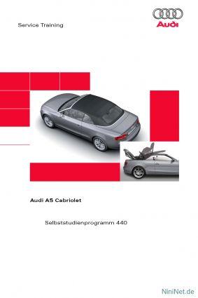 Cover des SSP Nr. 440 von Audi mit dem Titel: Audi A5 Cabriolet 