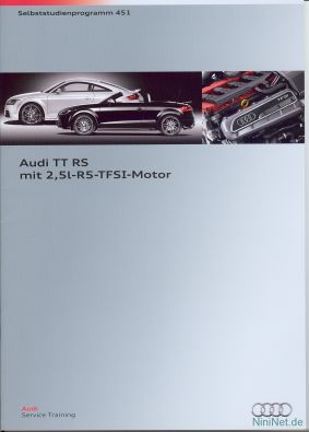 Cover des SSP Nr. 451 von Audi mit dem Titel: Audi TT RS mit 2,5l-RS-TFSI-Motor 