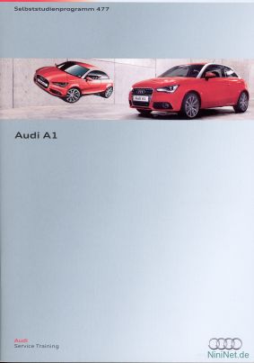 Cover des SSP Nr. 477 von Audi mit dem Titel: Audi A1 