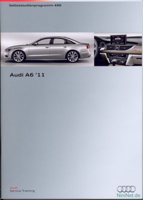 Cover des SSP Nr. 486 von Audi mit dem Titel: Audi A6 '11 