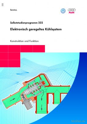 Cover des SSP Nr. 222 von VW / Audi mit dem Titel: Elektronisch geregeltes Kühlsystem 