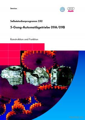 Cover des SSP Nr. 232 von VW / Audi mit dem Titel: 5-Gang-Automatikgetriebe 09A/09B 