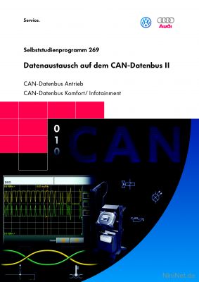Cover des SSP Nr. 269 von VW / Audi mit dem Titel: Datenaustausch auf dem CAN-Datenbus II 