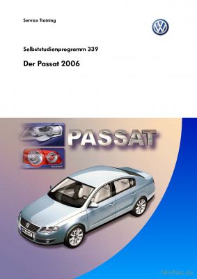 Cover des SSP Nr. 339 von VW mit dem Titel: Der Passat 2006 
