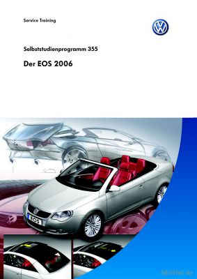Cover des SSP Nr. 355 von VW mit dem Titel: Der EOS 2006 