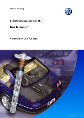 Cover des SSP Nr. 357 von VW mit dem Titel: Der Nivomat 
