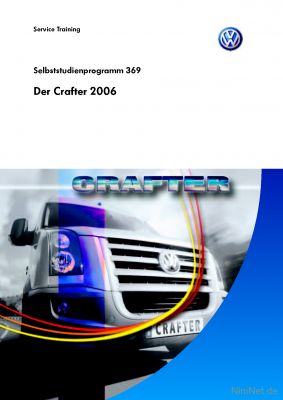 Cover des SSP Nr. 369 von VW mit dem Titel: Der Crafter 2006 