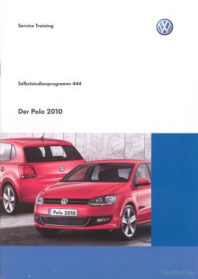 Cover des SSP Nr. 444 von VW mit dem Titel: Der Polo 2010 