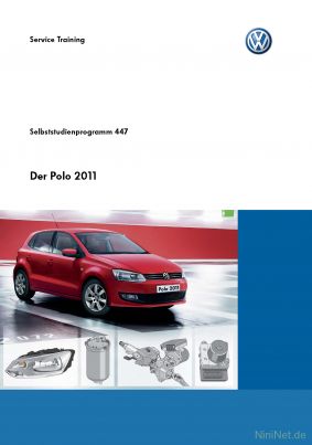 Cover des SSP Nr. 447 von VW mit dem Titel: Der Polo 2011 