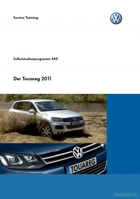 Cover des SSP Nr. 449 von VW mit dem Titel: Der Touareg 2011 