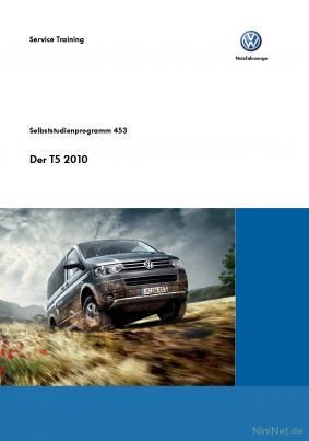 Cover des SSP Nr. 453 von Volkswagen Nutzfahrzeuge mit dem Titel: Der T5 2010 